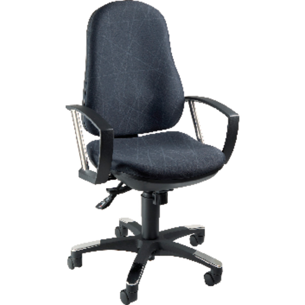 Topstar® Drehstuhl Trend 10 Synchro 10 schwarz Produktbild img1 L