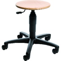 Produktbild von Topstar® - Hocker TEC 60 KU Kunstleder schwarz