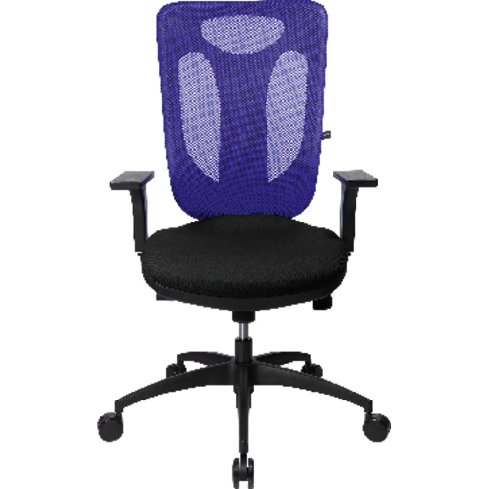 Topstar® Bürodrehstuhl NetPro 100 blau Produktbild img1 L