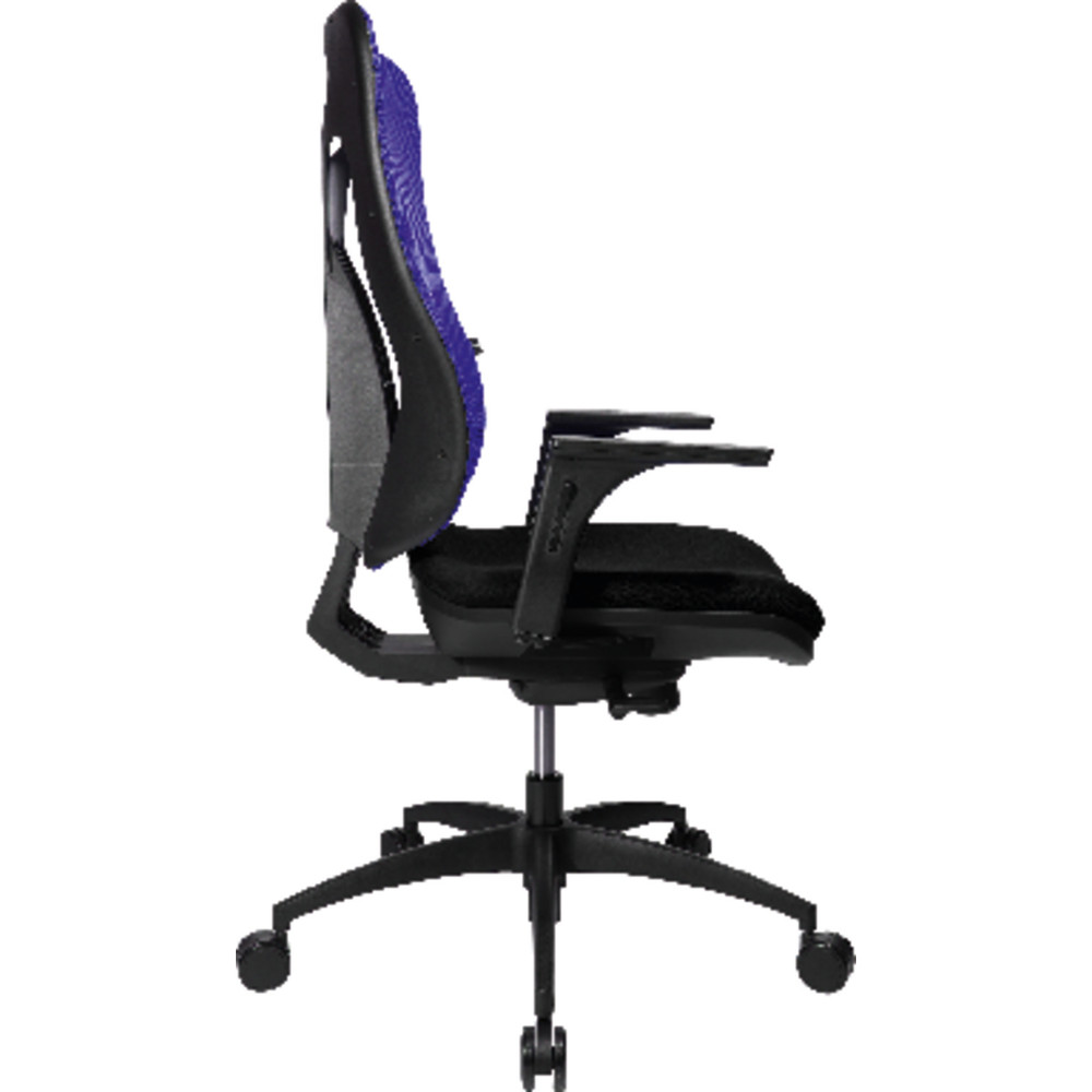 Topstar® Bürodrehstuhl NetPro 100 blau Produktbild img2 L