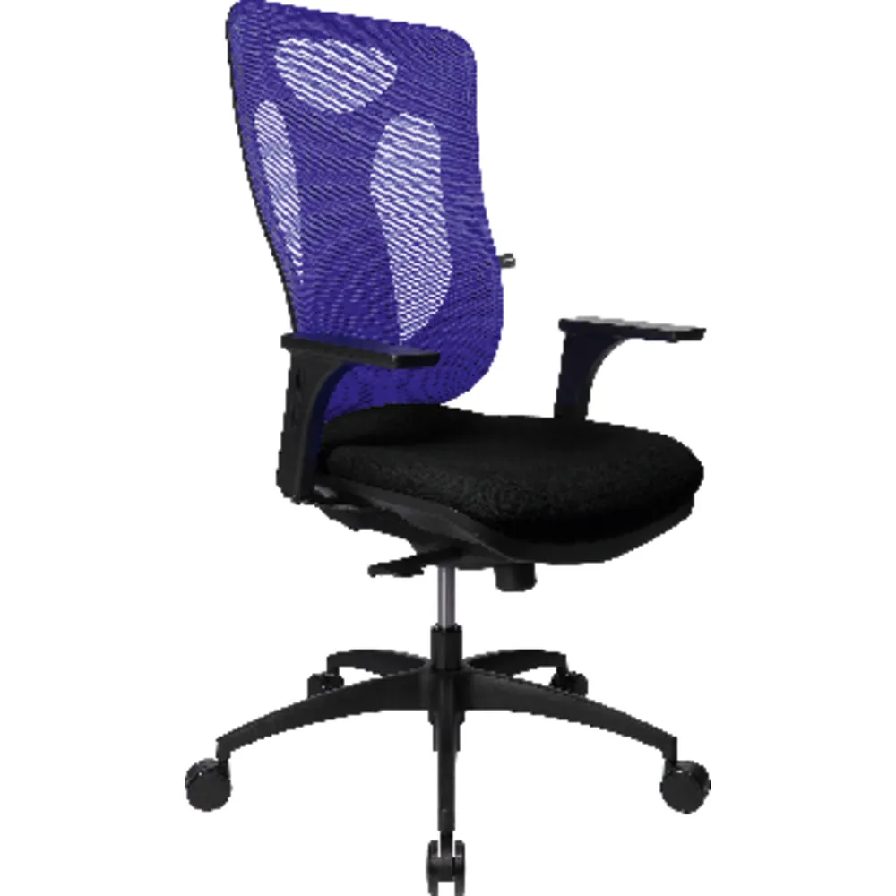 Topstar Bürodrehstuhl NetPro 100 blau Produktbild img4 L