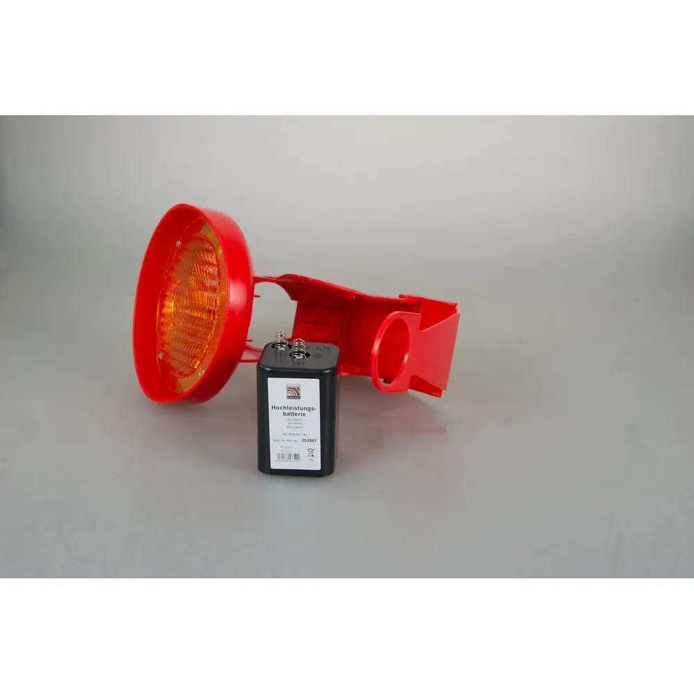 Horizont Leitkegel-LED-Leuchte ConeFix, einseitig gelb Produktbild img4 L