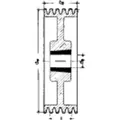 Produktbild von PTS-Strongbelt - Keilriemen-Scheiben SPB/17 6-rillig, 300mm