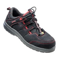 Produktbild von BAAK® - Damen-Sicherheitssandale Sue 2 32112, S1 SRC ESD, schwarz/rot, Größe 36