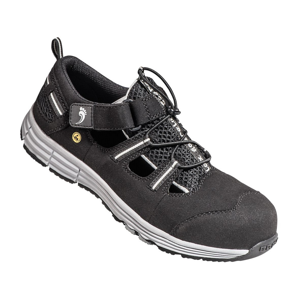 BAAK® Sicherheitssandale Rico2 Sports light 74112, S1P SRC ESD, grau/weiß, Größe 46 Produktbild img1 L