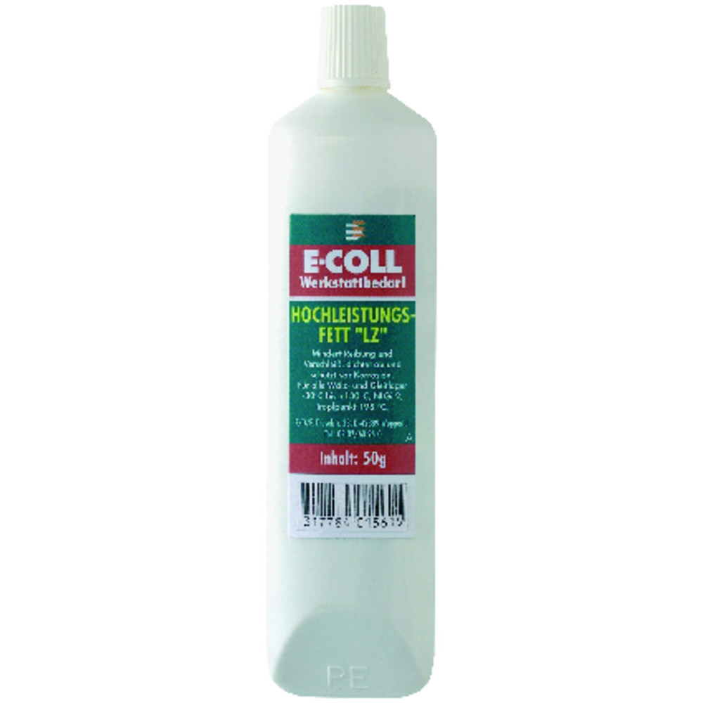 E-COLL Hochleistungsfett LZ silikonfreies Wälz-/Gleitlagerschmierfett 50gr Tube Produktbild img2 L