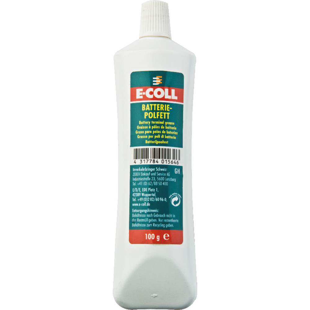 E-COLL Batteriepolfett silikonfrei, temperaturbeständig, 100g Tube Produktbild img2 L