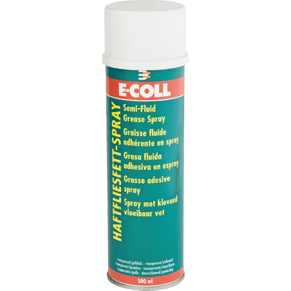 E-COLL Haftfliessfett-Spray silikonfrei, Langzeitschmierfett 500ml Spraydose Produktbild img2 L
