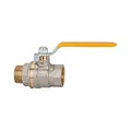 RIEGLER Kugelhahn Standardausf., gelber Hebel, IG/AG, MS vern., G 3/4 (331.05-G) Produktbild img2 S