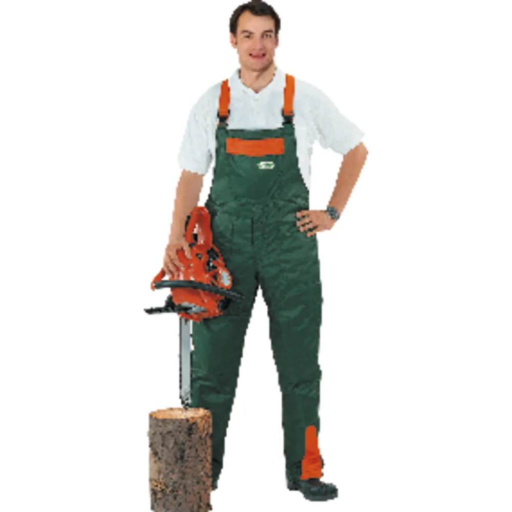 watex Forstschutz-Latzhose Forest Jack (grün/leuchtorange) Produktbild img1 L