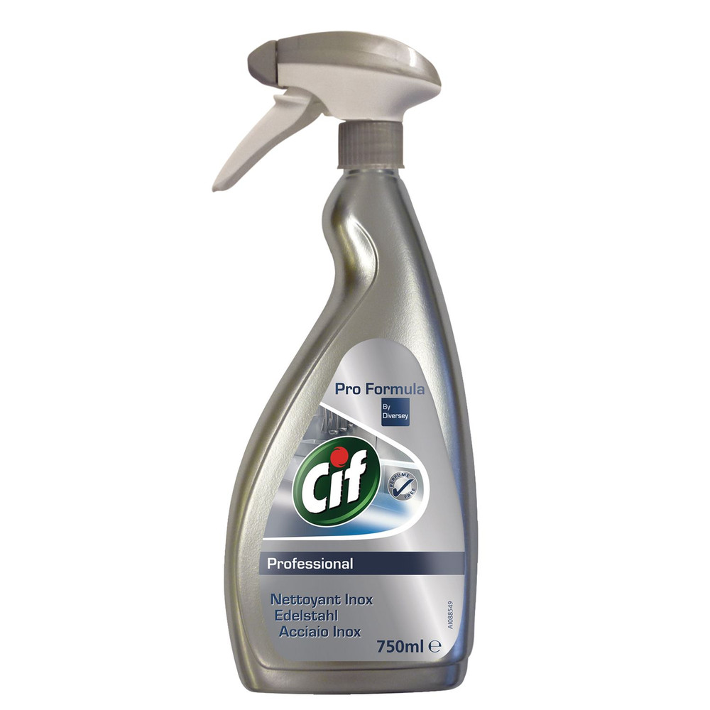 Cif Professional Edelstahlreiniger 6x 0,75 L Produktbild img1 L
