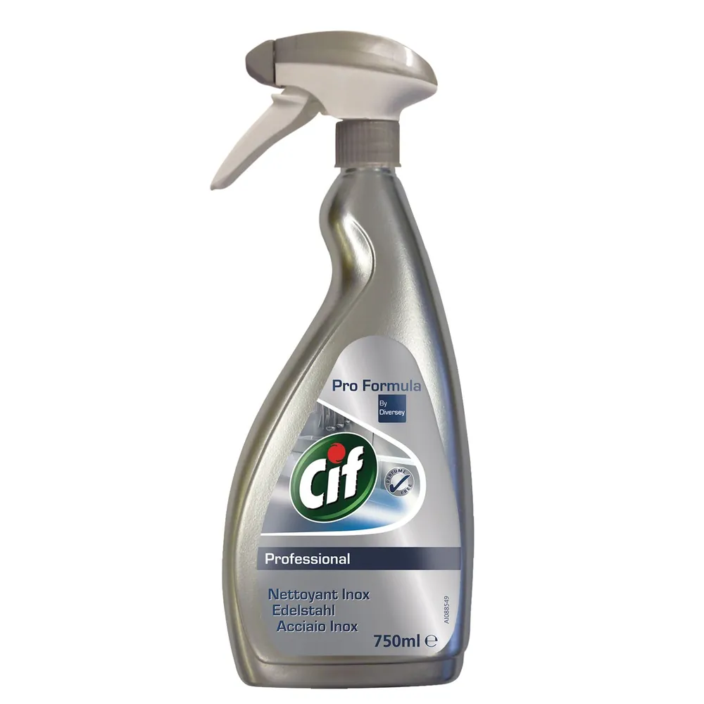 Cif Professional Edelstahlreiniger 6x 0,75 L Produktbild img1 L