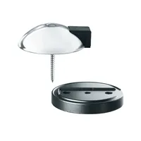 FSB Bodentürst., 38 3884,H 20mm,Ø 70mm, mit Verdrehsicherung, Aluminium, F1 eloxiert Produktbild