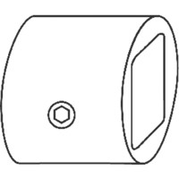 Produktbild von FSB - Distanzhülse 66 6719, rund, Ø 31,5,schwarz