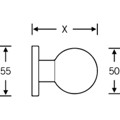 Produktbild von FSB - Knopf ASL 23 0802,rd.,ER