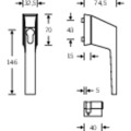 Produktbild von FSB - DK-Fenstergriff,abschließbar 34 3495, Standard, 7/34, F1