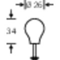 Produktbild von FSB - MB-Knopf, 36 3654,Ø 26mm,H 34mm, Aluminium, naturfarbig eloxiert