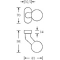 Produktbild von FSB - Knopf 07 0846,ov.,ähnl.RAL 9016,o.No.