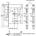 Produktbild von BMH - Einsteckschloss 450,WC78/8,D65,F20x235rd,ER,DL