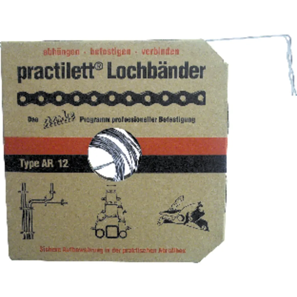 practilett Lochband, Stahl, sendzimirverzinkt, FBPR 16B Produktbild img2 L