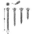 Produktbild von SIMPSON Strong-Tie® - Verbinderschraube, Stahl galvanisch verzinkt, T-Antrieb, 