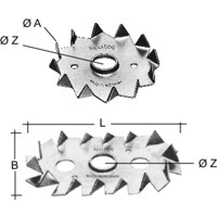 Produktbild von Bulldog® - einseitiger Scheibendübel, Stahl verzinkt, C2 95M24G-B