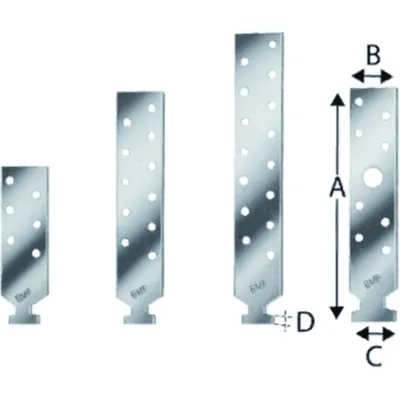 Produktbild von SIMPSON Strong-Tie® - Profilanker, Stahl verzinkt, PROFA 198