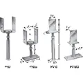 SIMPSON Strong-Tie Stützenfüße PVD, PVDB, PVI und PVIB Produktbild img1 S