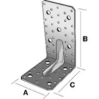 Produktbild von SIMPSON Strong-Tie® - Winkelverbinder mit Rippe, Stahl verzinkt, E 20/3