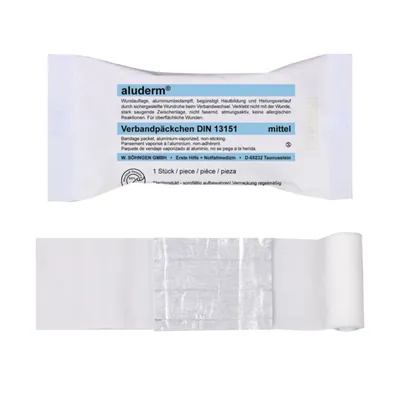 Produktbild von SÖHNGEN® - Verbandpäckchen aluderm®, DIN EN 13151 mittel