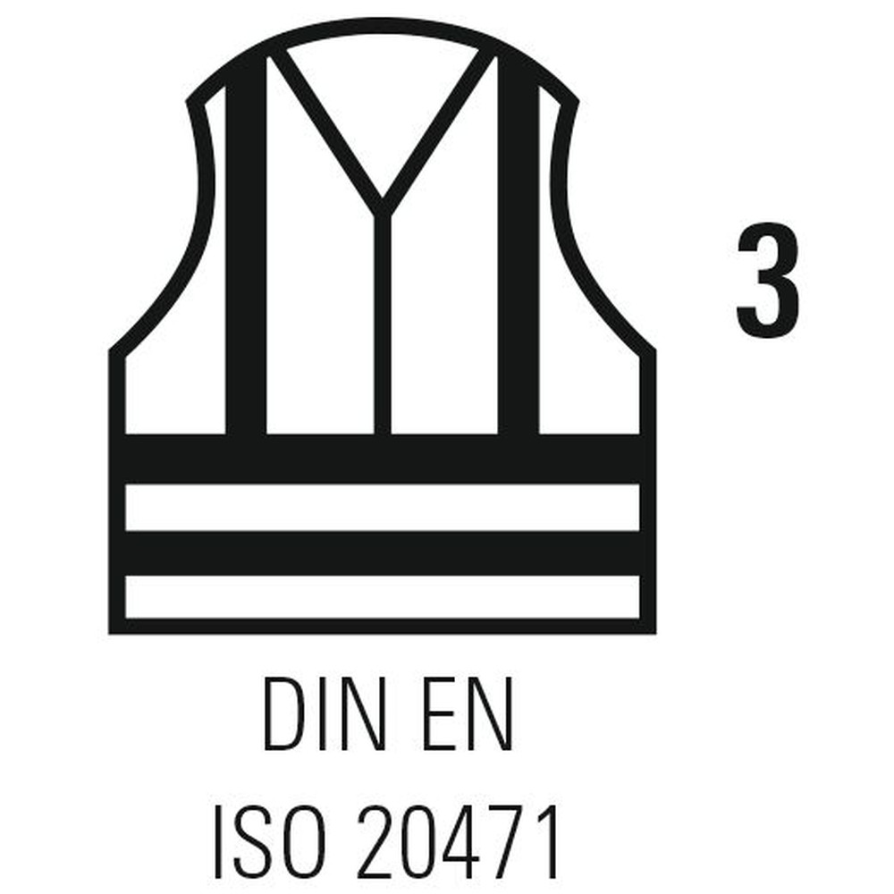 Planam Winterjacke 2058 warnorange/grün, Größe L Produktbild img13 L