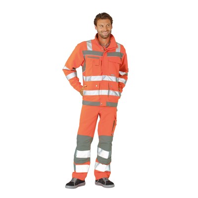 Blouson orange/zink, Größe 58