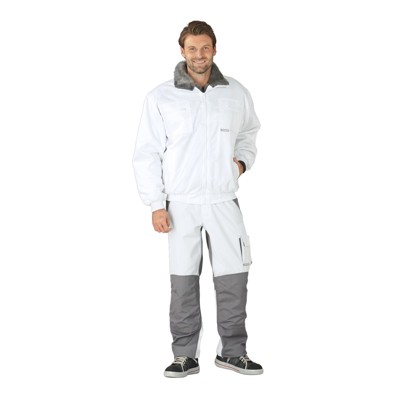 Produktbild von Planam - Winter Gletscher Piloten Jacke weiß, Größe XL