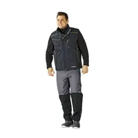 Produktbild von Planam - Wetter- und Kälteschutzweste Neon 3396, grau/leuchtgrün, Größe XXL