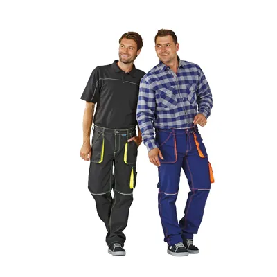 Produktbild von Planam - Bundhose marine/orange, Größe 94