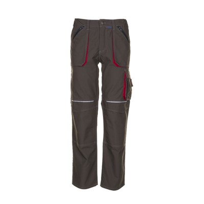 Produktbild von Planam - Bundhose 2823 oliv/rot, Größe 54