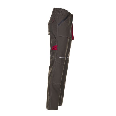 Produktbild von Planam - Bundhose 2823 oliv/rot, Größe 54