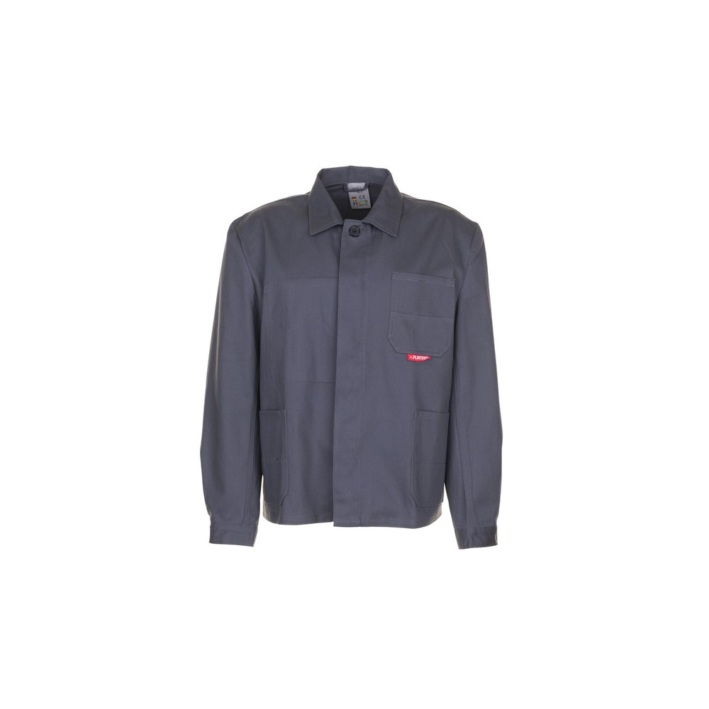 Planam Arbeitsjacke 0190 grau, Größe 56 Produktbild img10 L