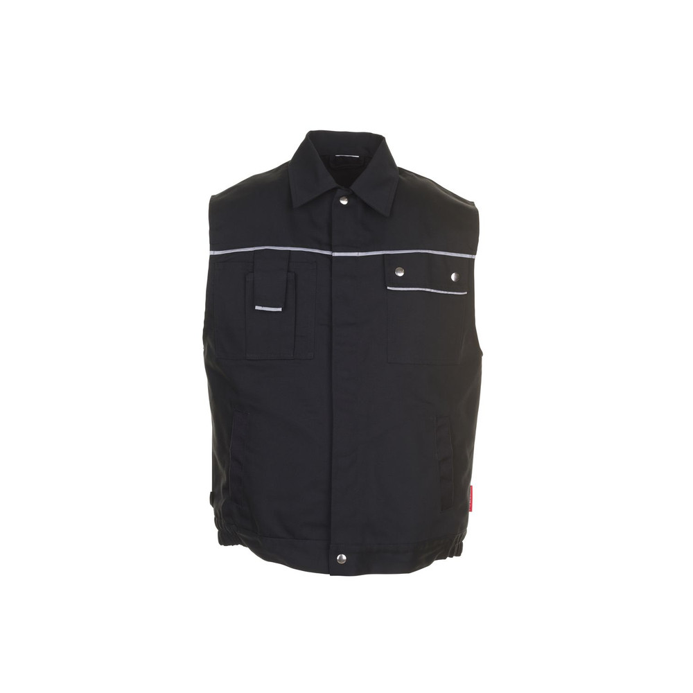 Planam Arbeitsweste 2164 schwarz/schwarz, Größe 3XL Produktbild img11 L