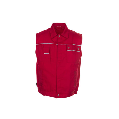 Produktbild von Planam - Arbeitsweste 2167 rot/rot, Größe 3XL