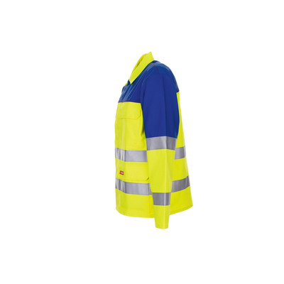 Produktbild von Planam - Arbeitsjacke 5202 warngelb/kornblau, Größe 48