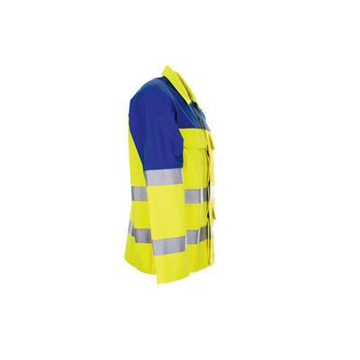 Produktbild von Planam - Arbeitsjacke 5202 warngelb/kornblau, Größe 48