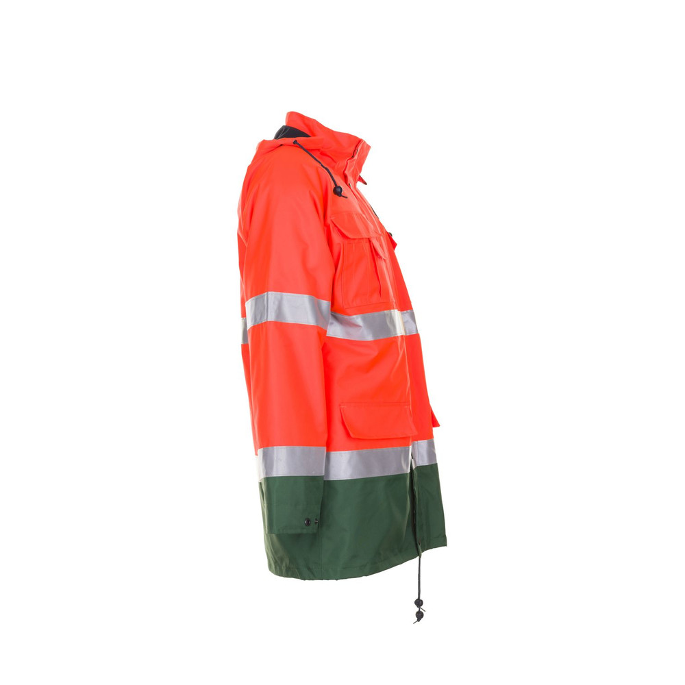 Planam Winterjacke 2058 warnorange/grün, Größe L Produktbild img10 L