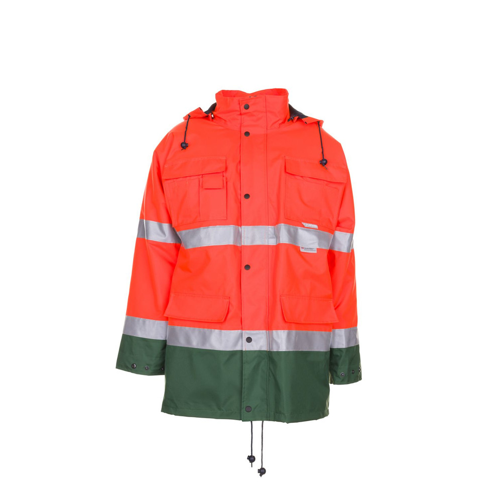 Planam Winterjacke 2058 warnorange/grün, Größe L Produktbild img11 L