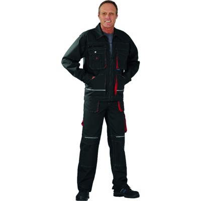 Produktbild von Planam - Bundjacke 2810 anthrazit/rot, Größe 50