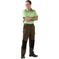 Produktbild von Planam - Bundhose 2126 braun/schwarz, Größe 58