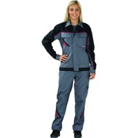 Produktbild von Planam - Bundjacke 2319 schiefer/schwarz/rot, Größe 42