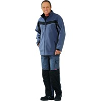 Produktbild von Planam - Wetter- und Kälteschutz-Fleecejacke Plaline 2706 schiefer/schwarz, Grö