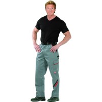 Produktbild von Planam - Bundhose 2322 schiefer/schwarz/rot, Größe 48
