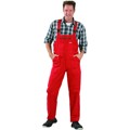 Produktbild von Planam - Latzhose 0631 mittelrot, Größe 25